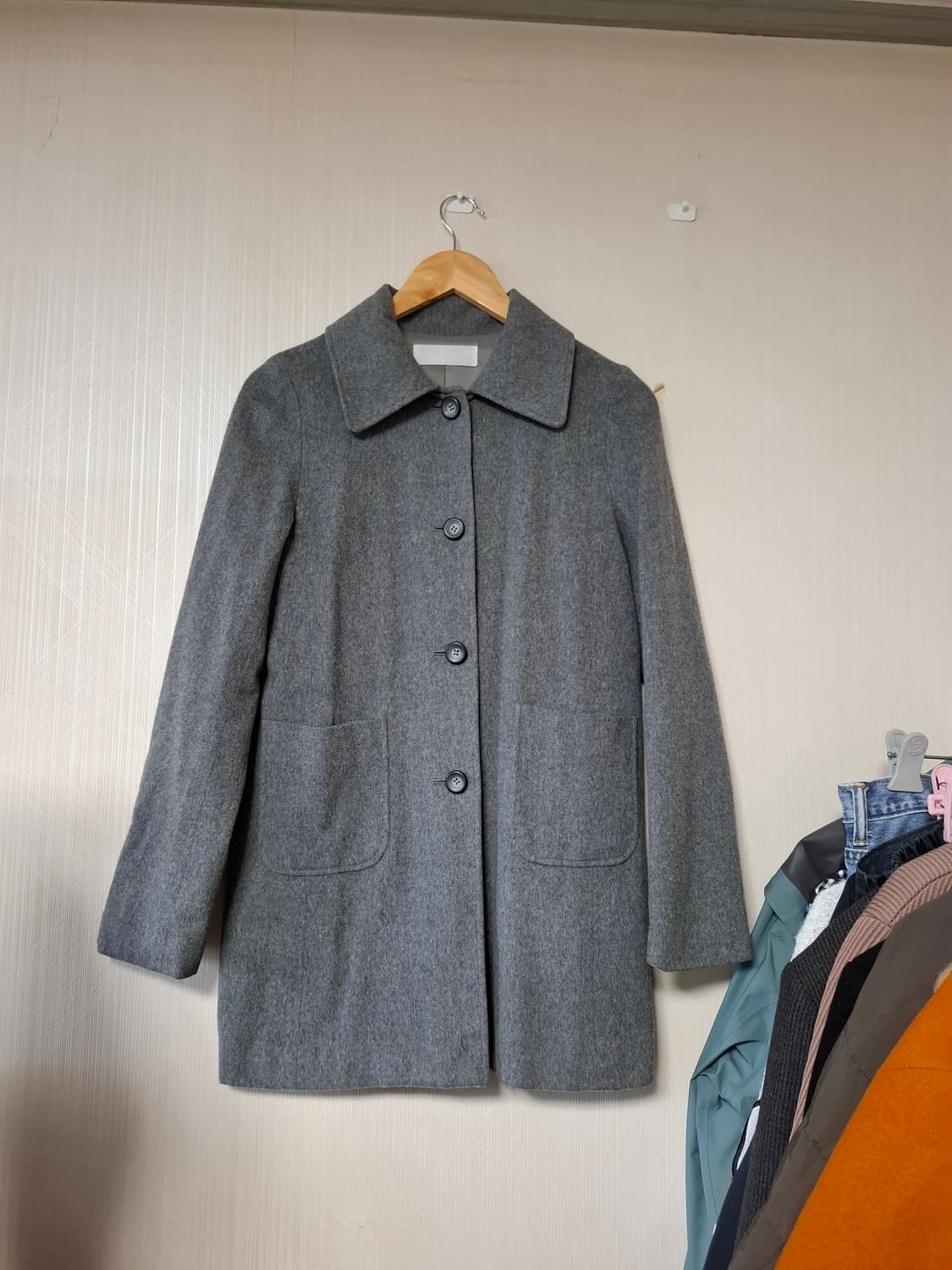 일본빈티지 레드클로버 모리걸 캐시울자켓 상품이미지2