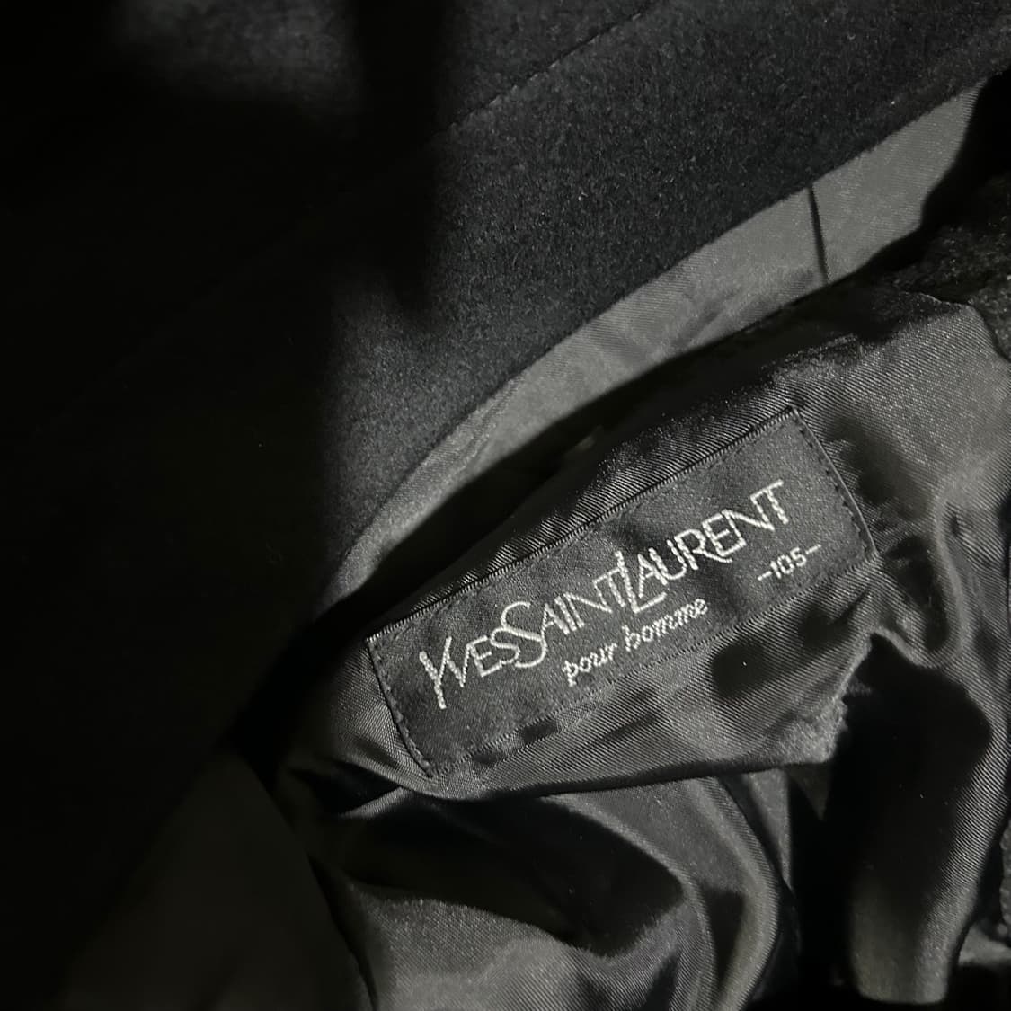 (XL)입생로랑 모직블루종 상품이미지3