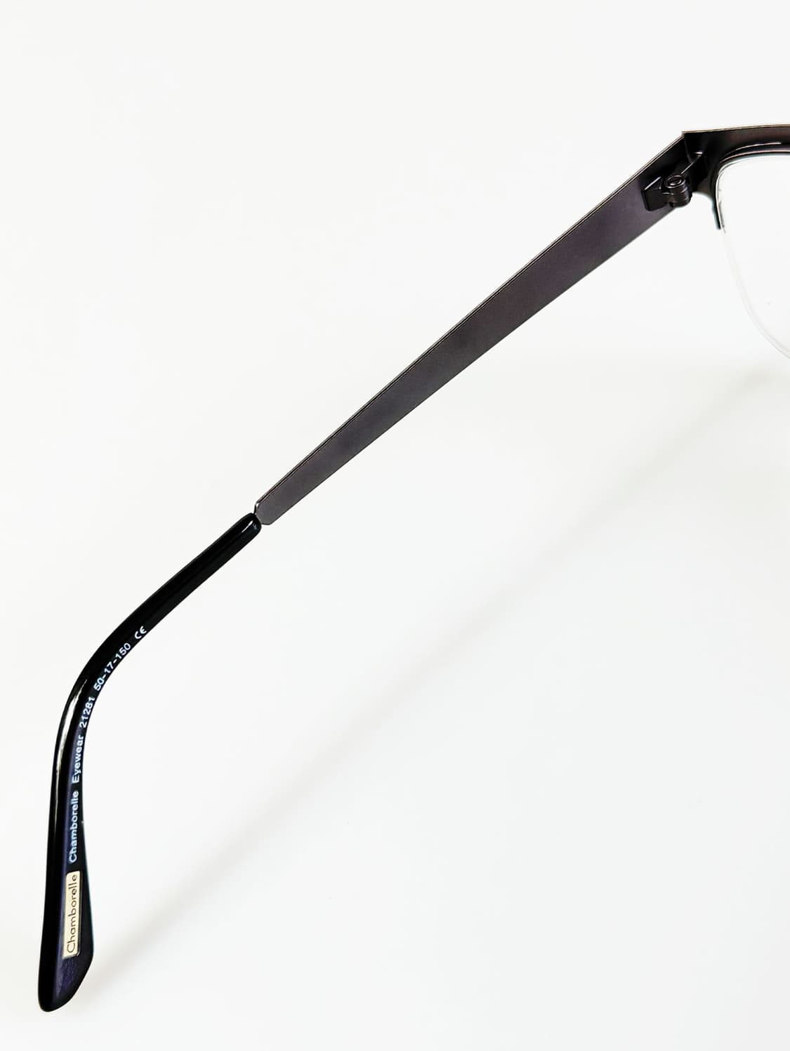 90s CHAMBORELLE 반무테 메탈 스퀘어 빈티지 안경 상품이미지7