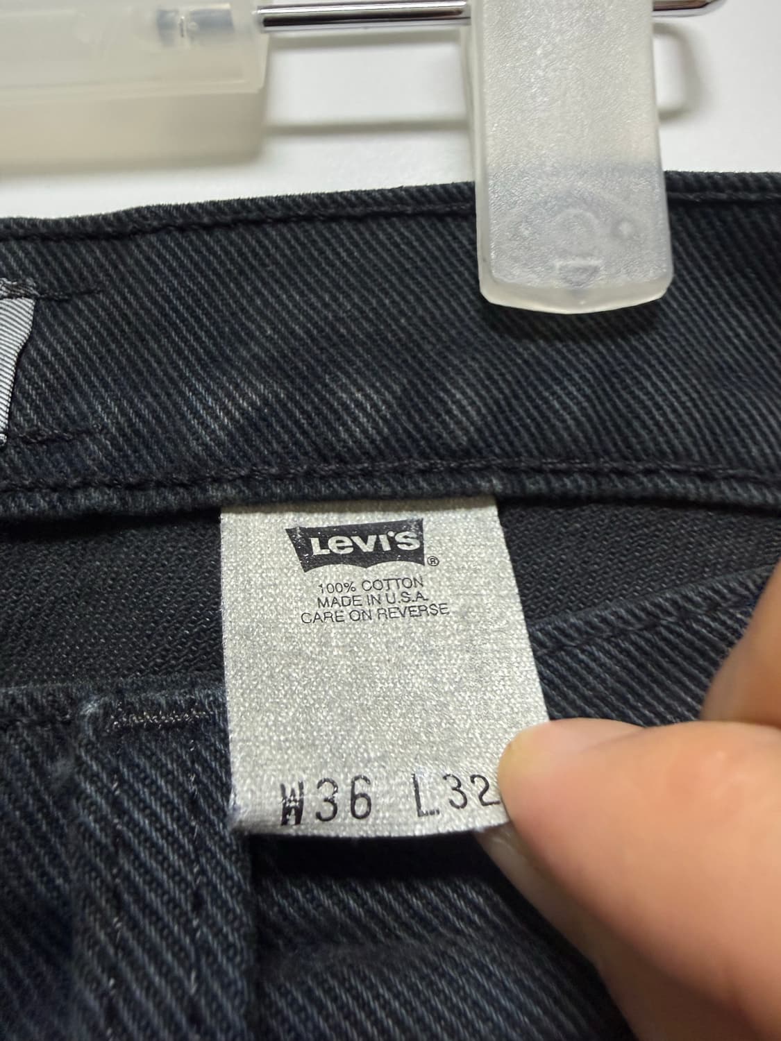 90s 리바이스 실버탭 루즈 (36x32) 상품이미지3