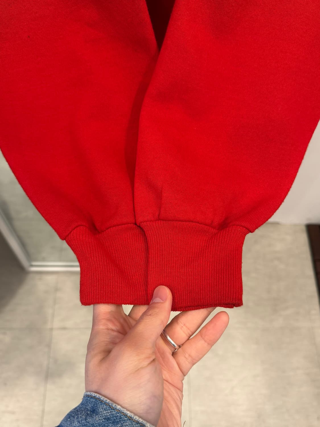 90s Jerzees 저지스 ROSEWOOD 스웻셔츠 (USA) 상품이미지4