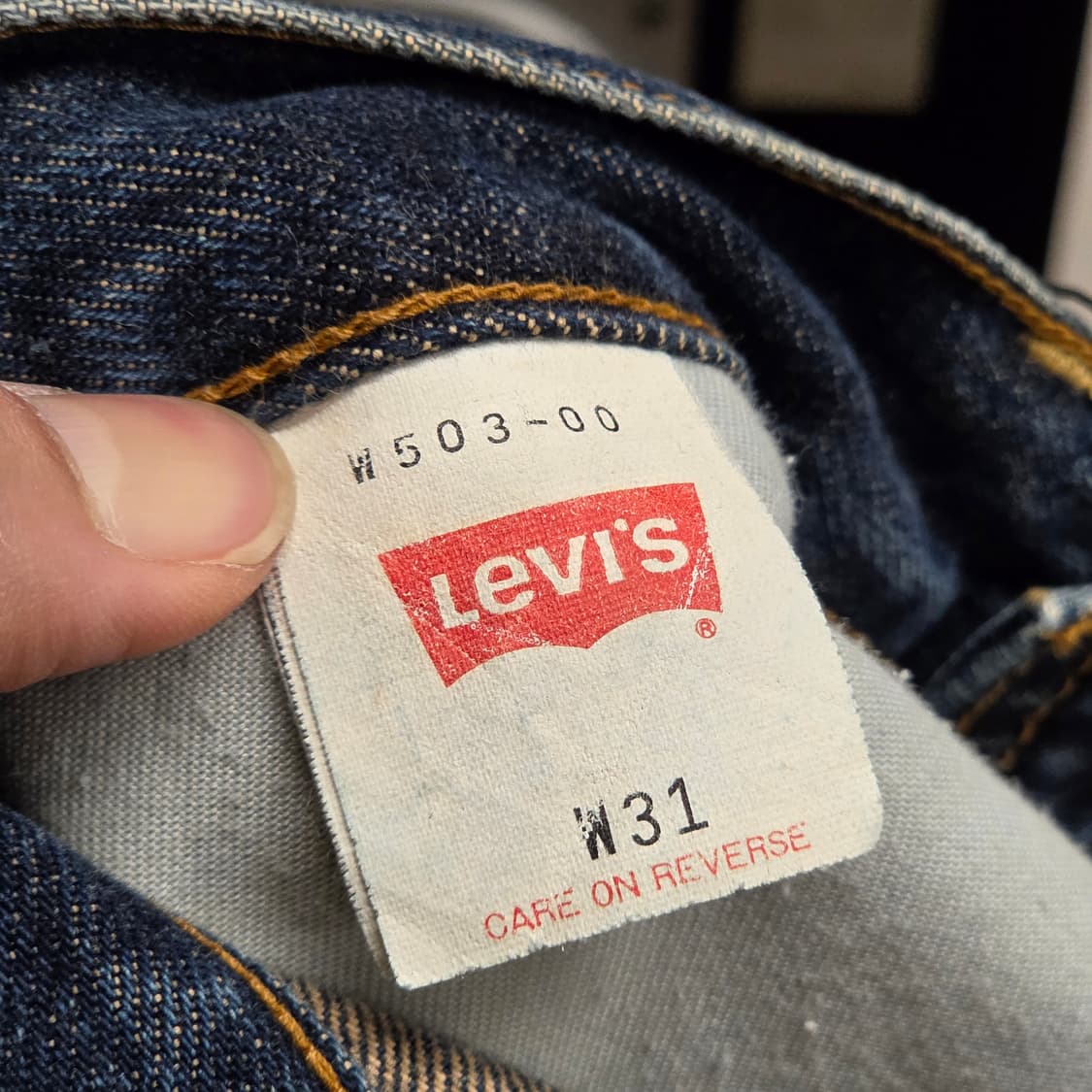 JPN 리바이스 503 스트레이트 팬츠 상품이미지8