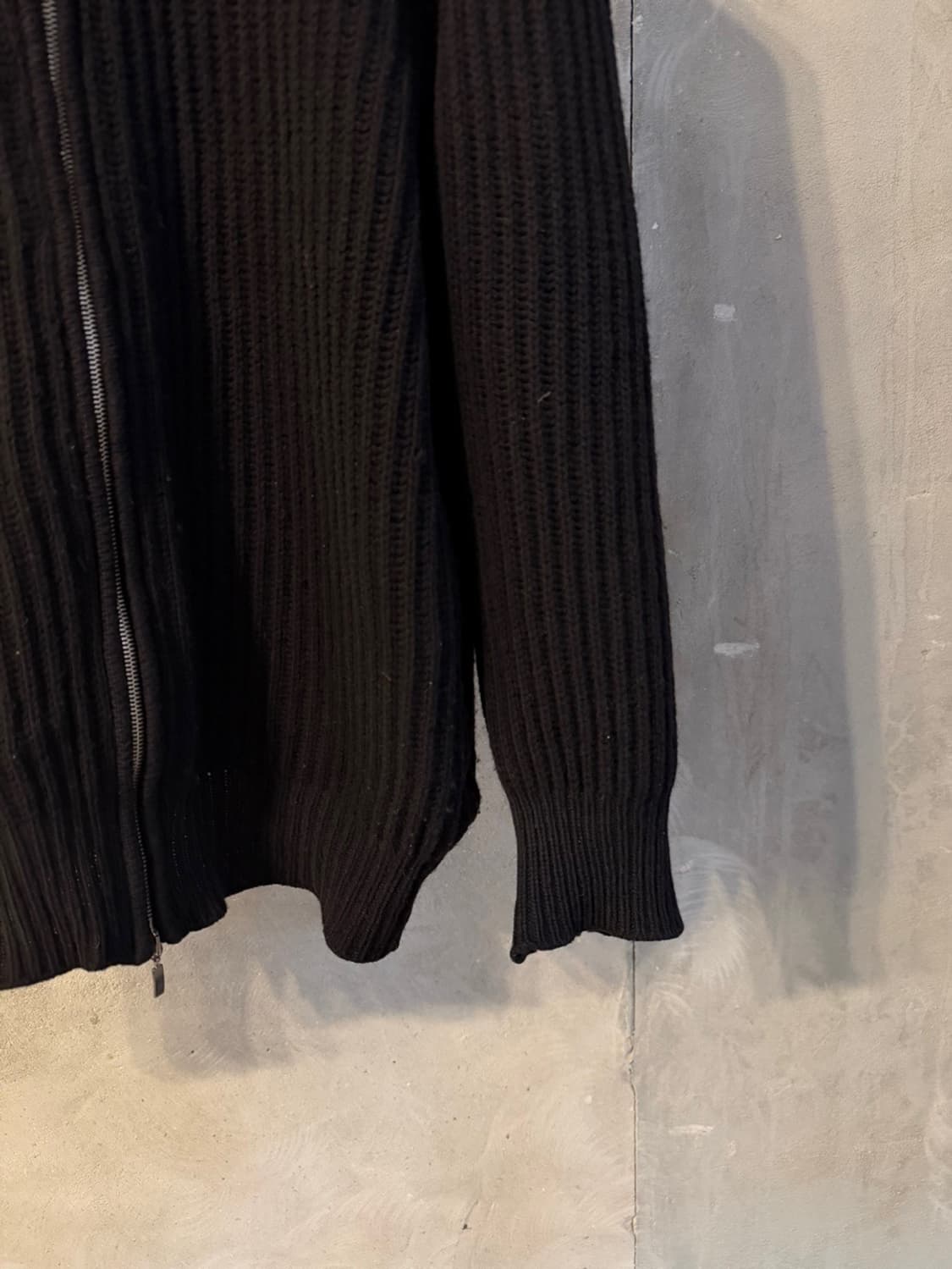 까날리 짚업 가디건 105 상품이미지7