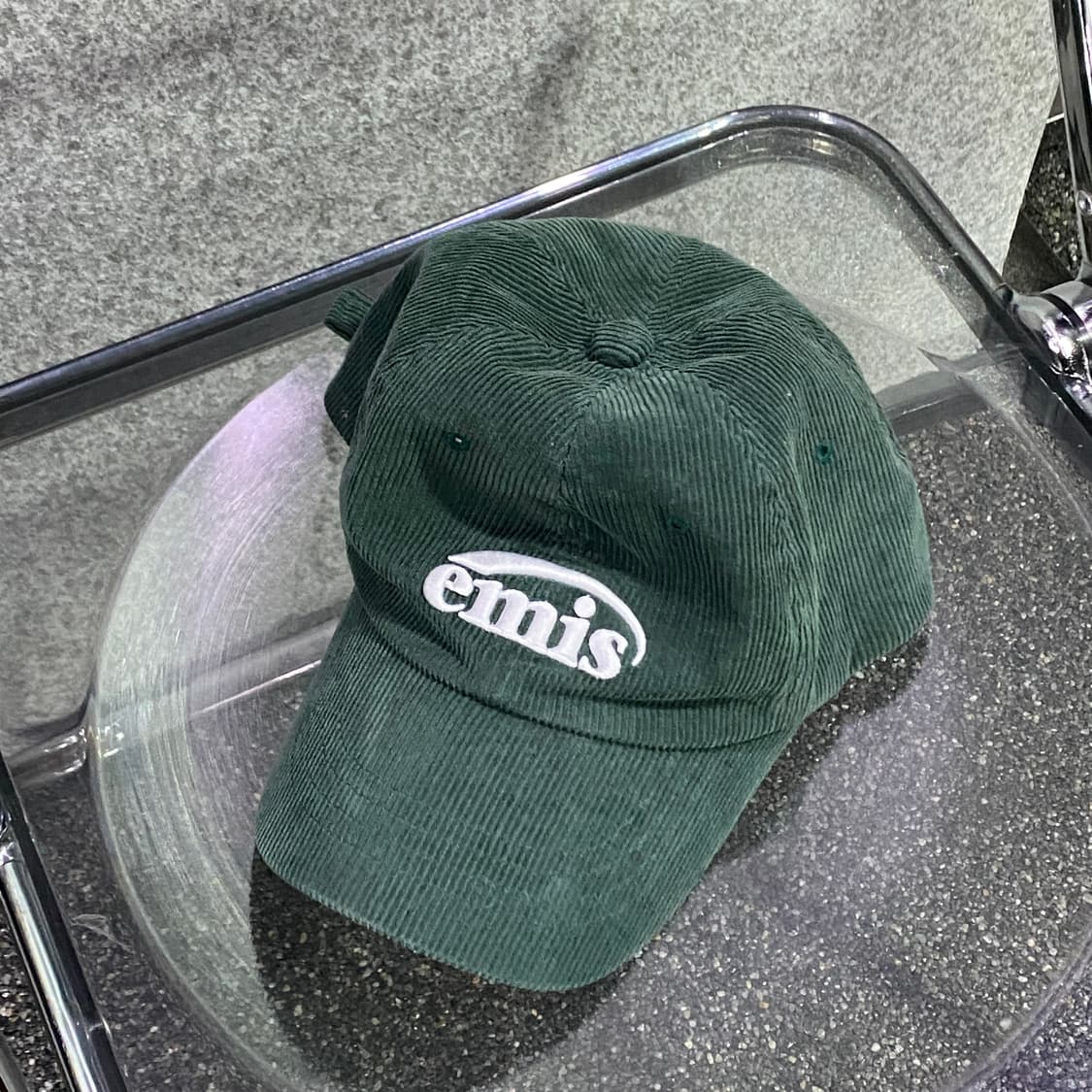 이미스 빅로고 코듀로이 볼캡 B3807 상품이미지2