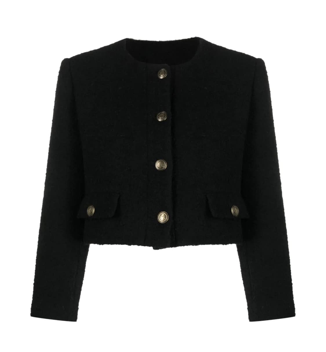 SANDRO 크롭 부클레 재킷 상품이미지1