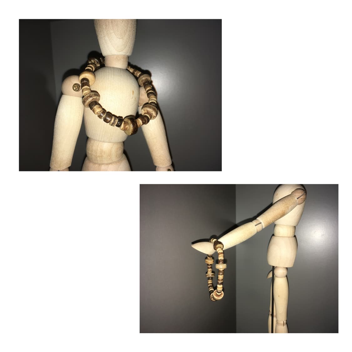 [악] 빈티지 우드 팔찌 상품이미지3