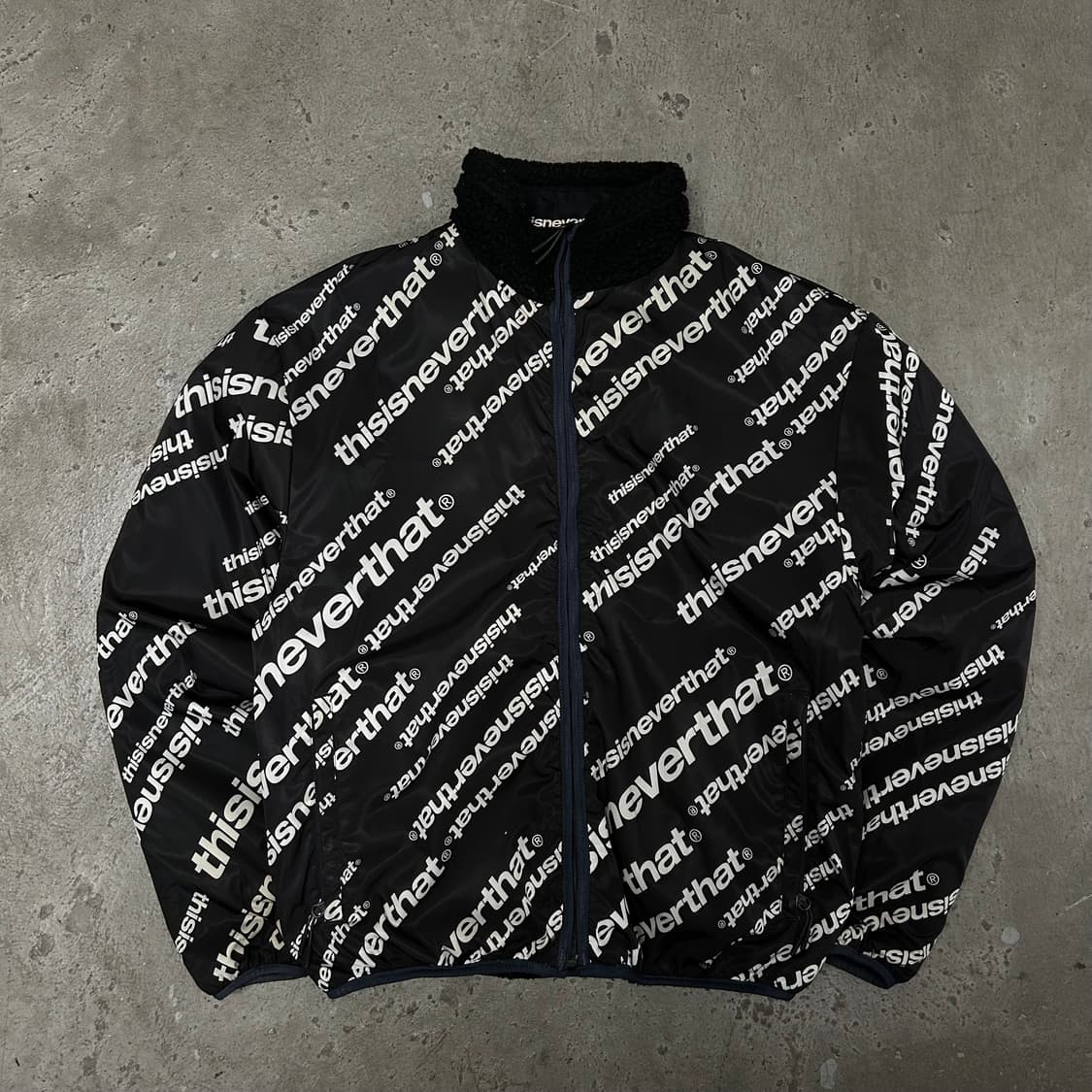 디스이즈네버댓 리버시블 후리스 점퍼[1565] 상품이미지1