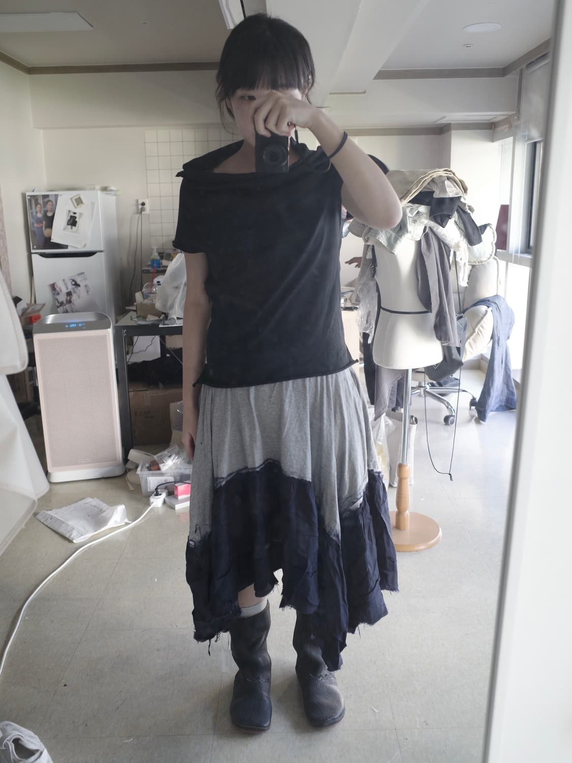 Comme des garcons unbal skirt 상품이미지1