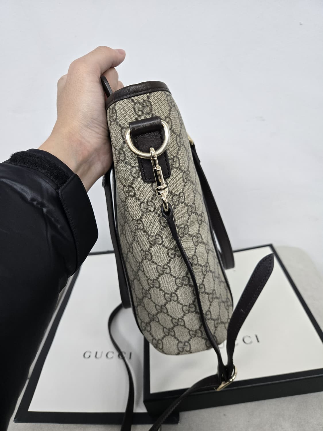 [보증서 정품]구찌 시그니처 토트 숄더백 상품이미지3