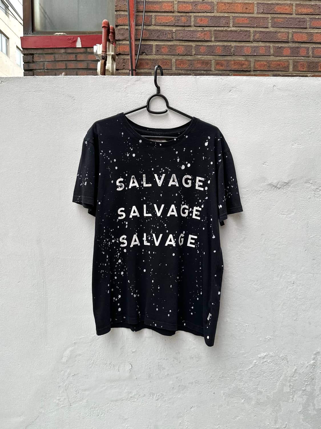 Salvage Public 스플래터 로고 반팔 티셔츠 상품이미지1