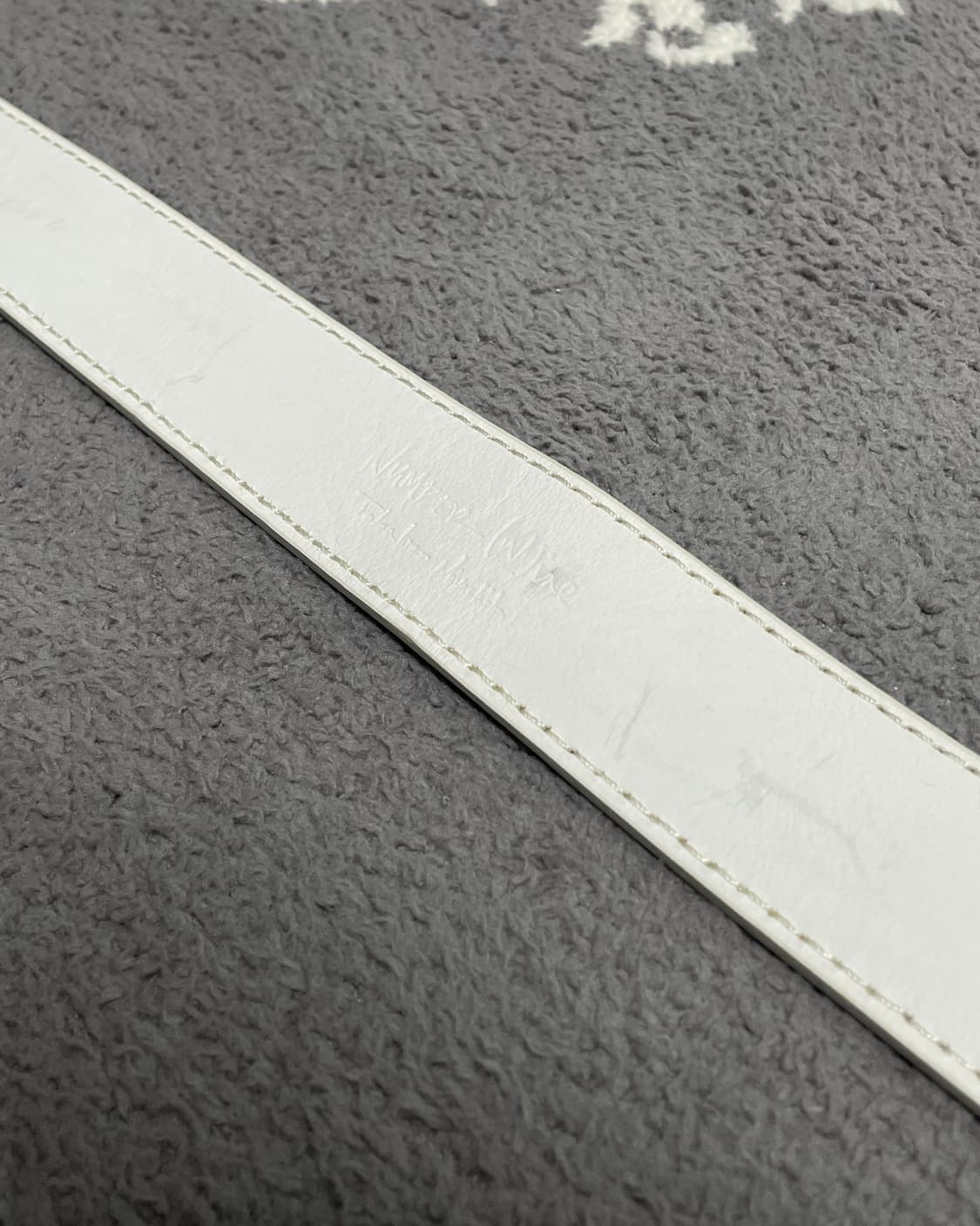 Number (N)ine White Leather Belt 상품이미지4