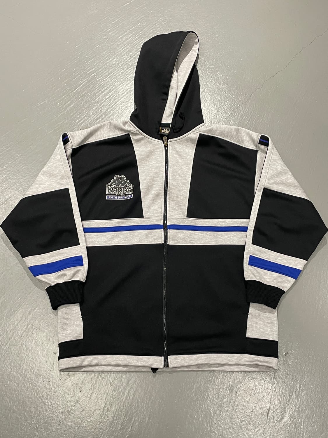 Kappa 올드스쿨 후드 집업 상품이미지3