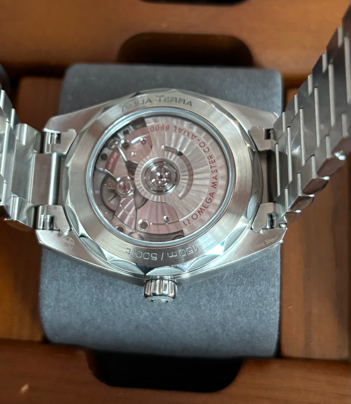 오메가 씨마스터 아쿠아 테라 150M 코엑시얼 다이아 38mm 시계 상품이미지2