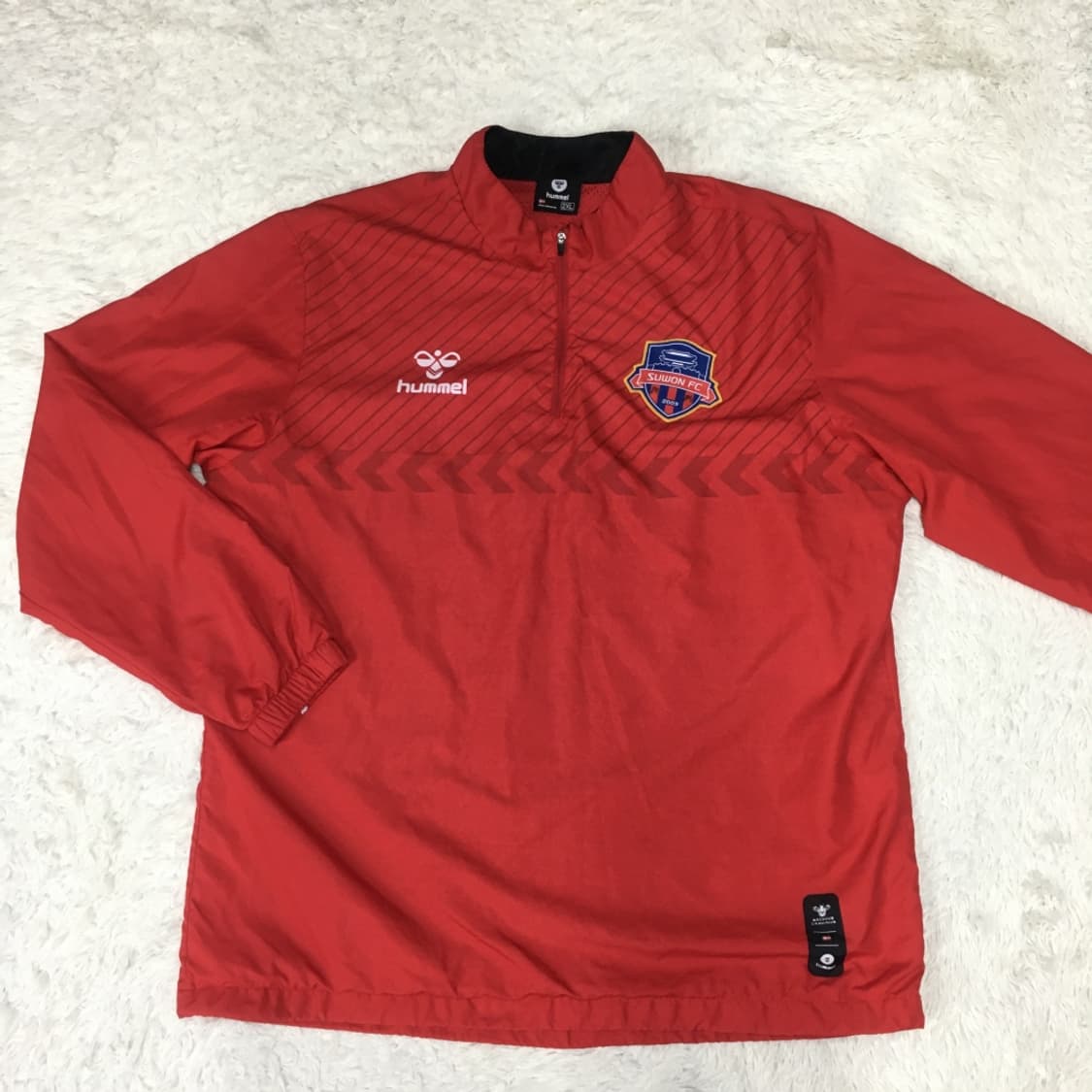 험멜 수원FC 웜업자켓 DD22 상품이미지1