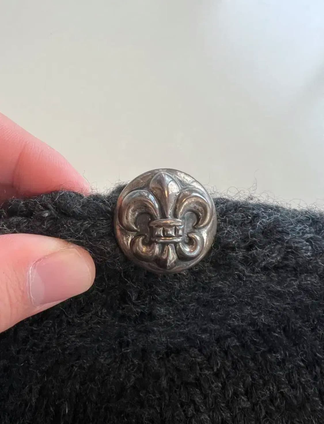 급처)  크롬하츠 코튼 비니 블랙 상품이미지4