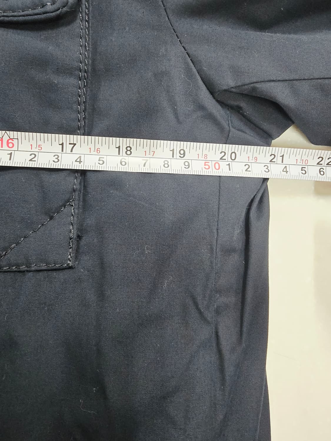 자라 ZARA 네이비 남성 야상 자켓100 상품이미지6