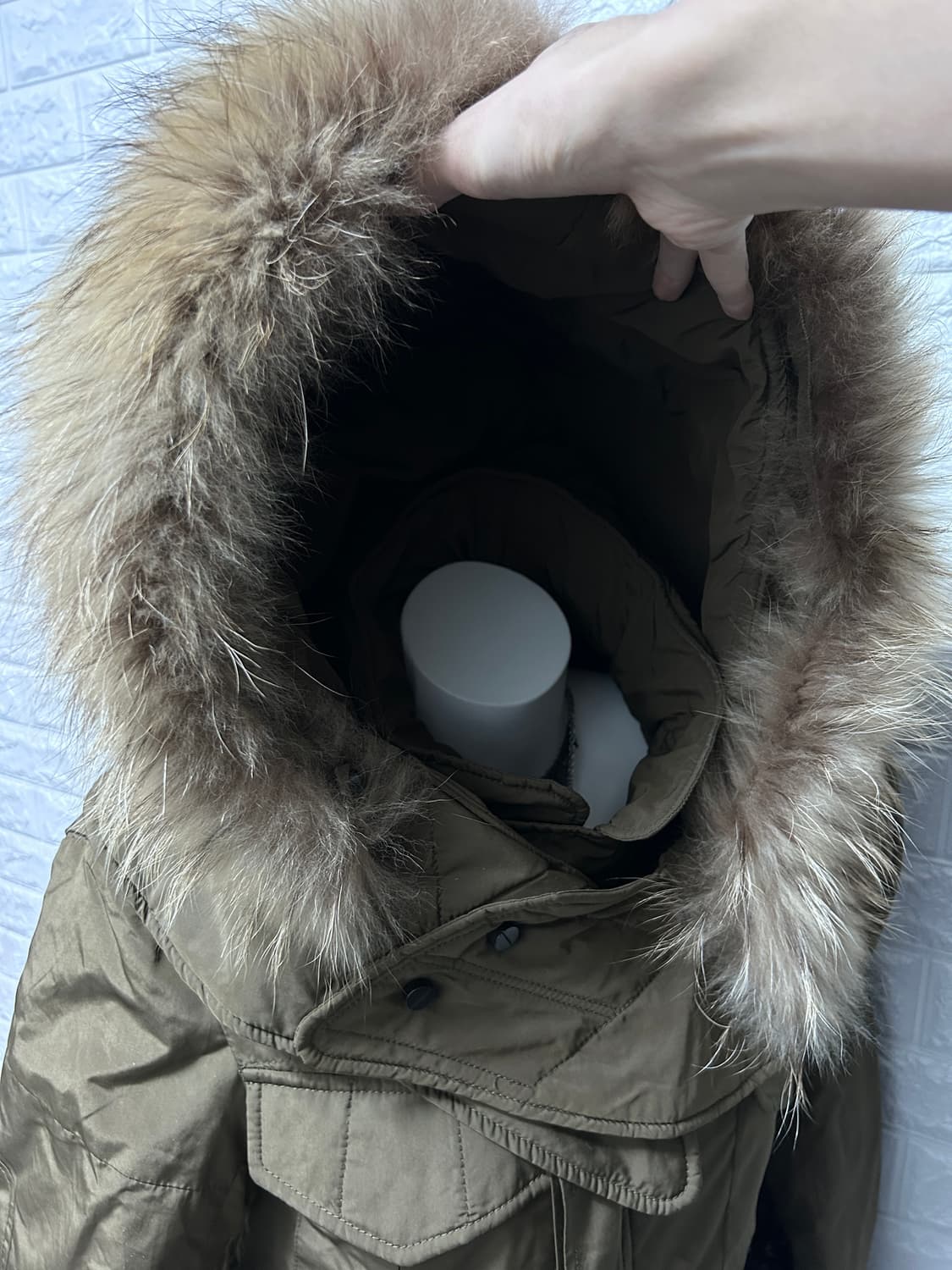 시스템 사무라이 후디드 패딩 자켓 상품이미지4