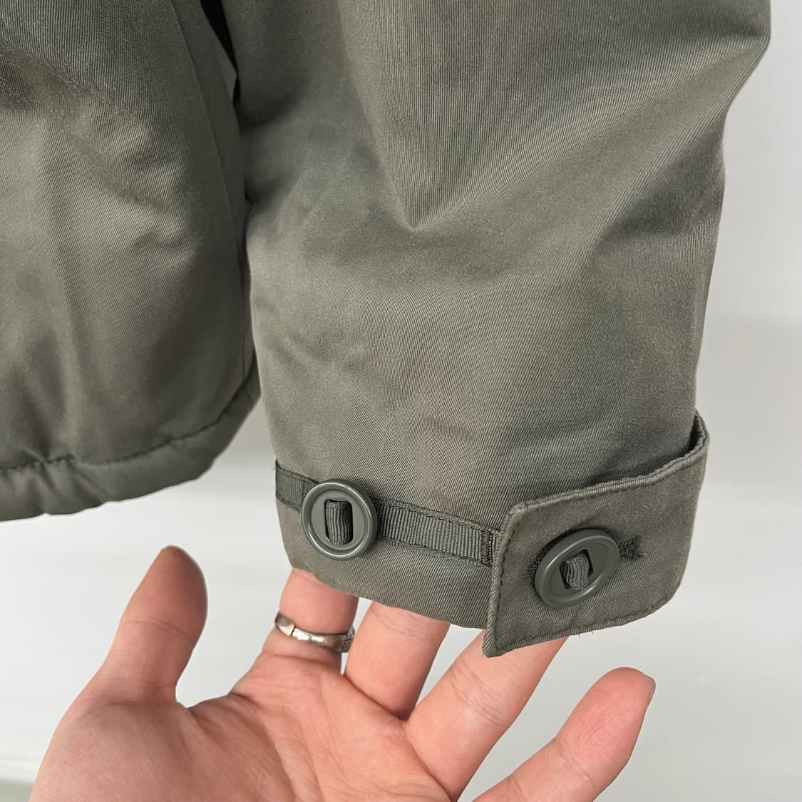 커버낫 쉐르파 카라 숏 패딩 L 상품이미지5