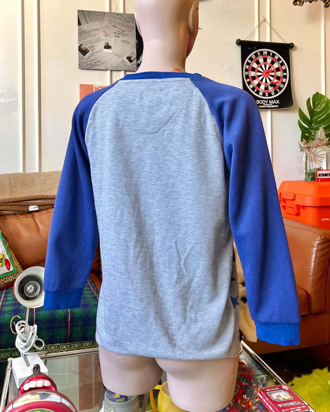 Japanese Vintage Raglan Star Long-Sleeve 상품이미지3