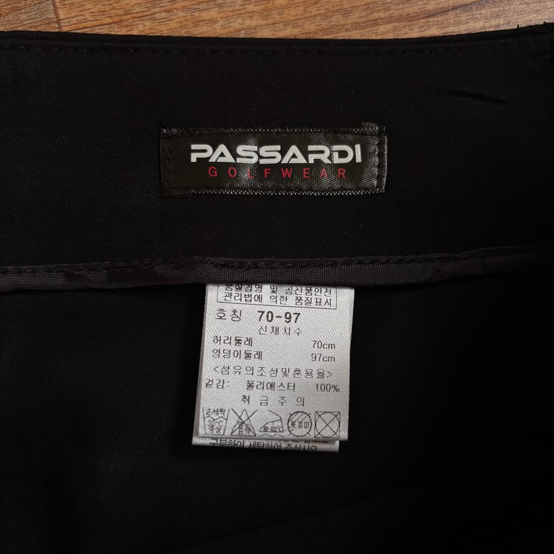 파사디 골프 블랙 반바지 미니 스커트 26 27 필드 LPGA 상품이미지4