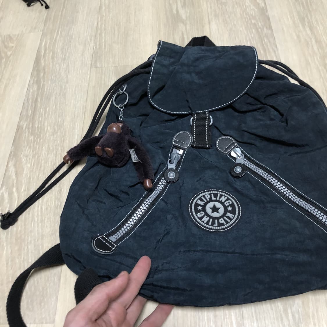 (OS) 키플링 KIPLING 복조리 다크 네이비 백팩 키플링 가방 상품이미지2