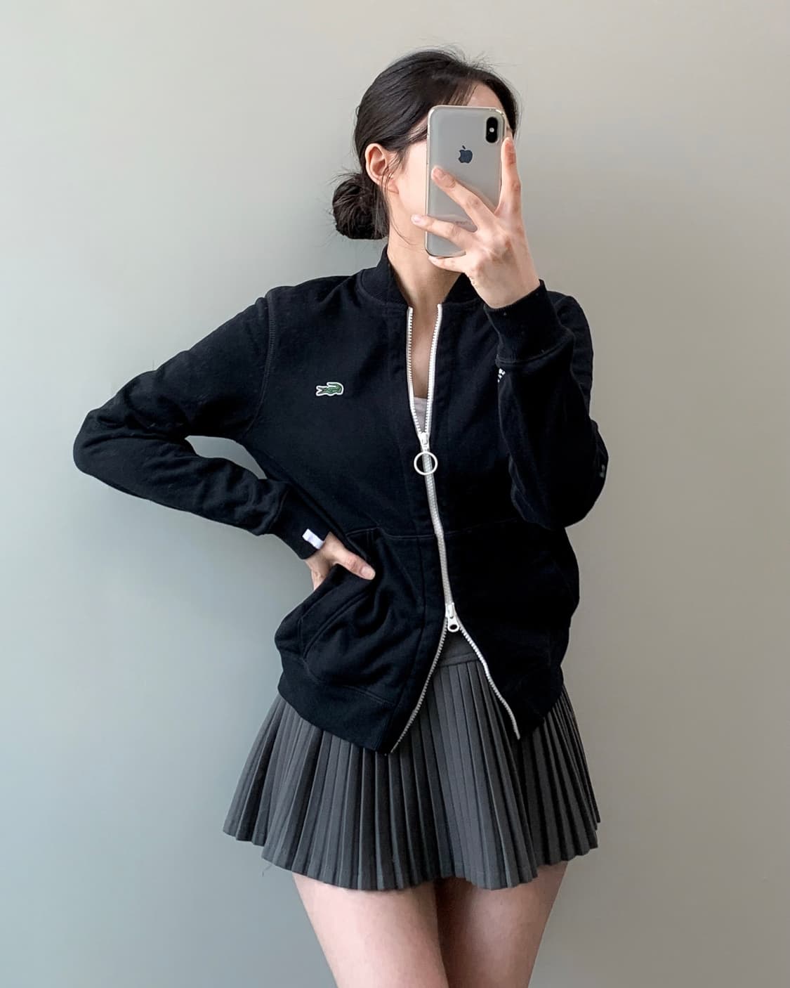 라코스테 코튼 집업 상품이미지2