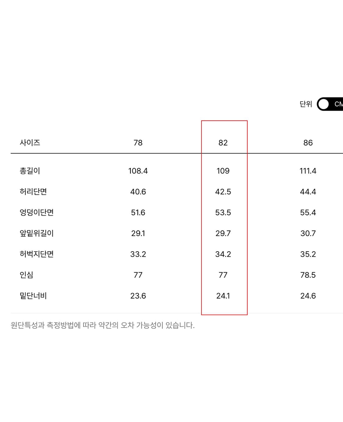 [82] 타임옴므 원턱 와이드 데님 팬츠 상품이미지4