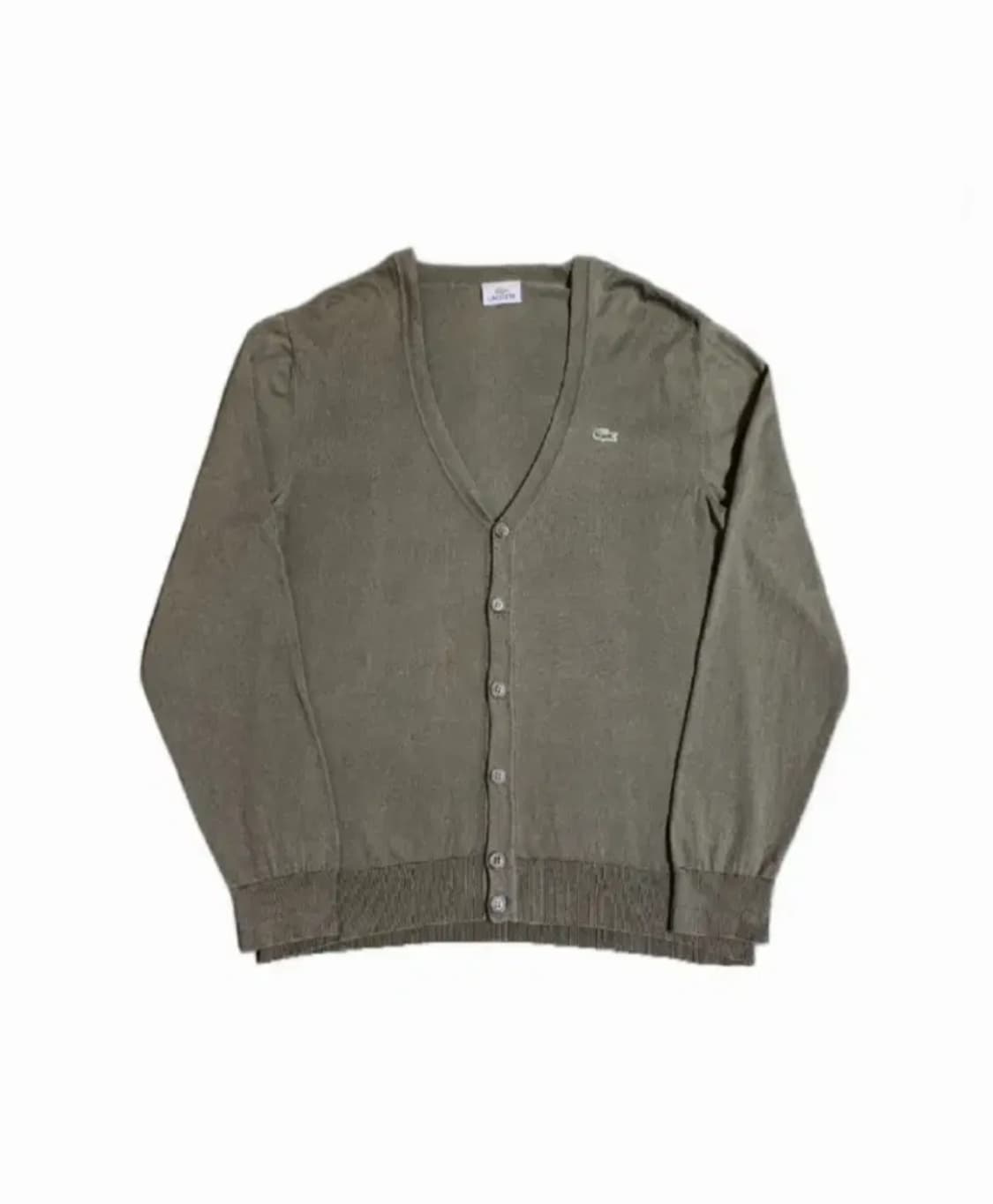라코스테 브이넥 가디건 M 상품이미지1