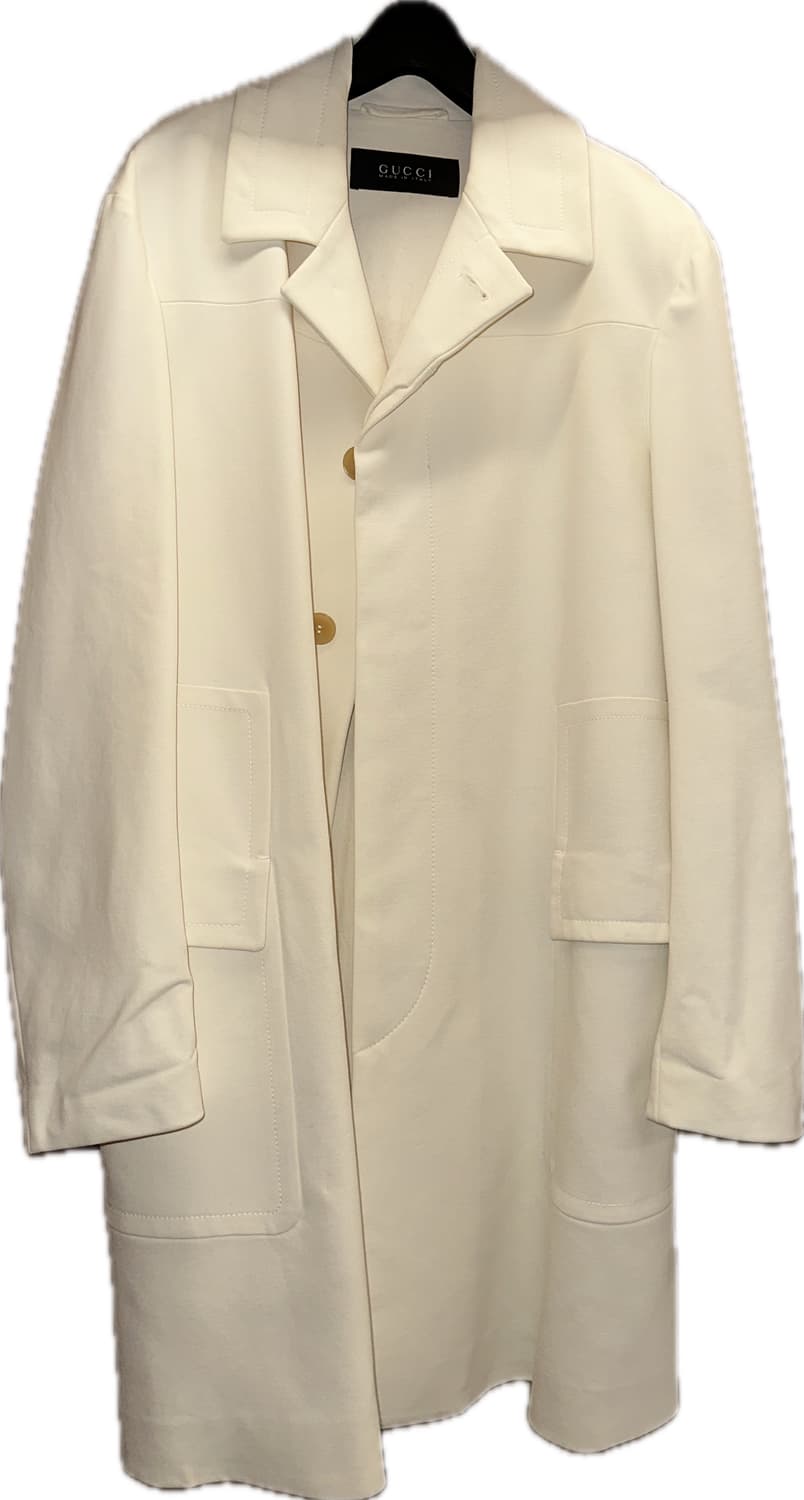 GUCCI 구찌 남성 테크니컬 코트 정품 아이보리 52사이즈 상품이미지1