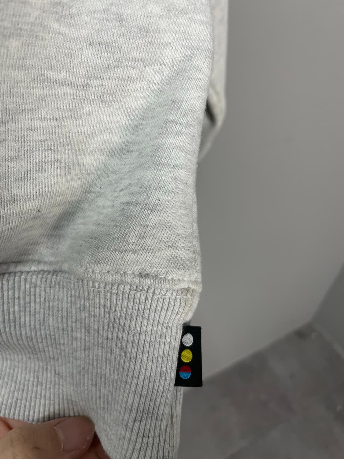 아이앱 스튜디오 라이트 그레이 후드티 H1347 상품이미지5