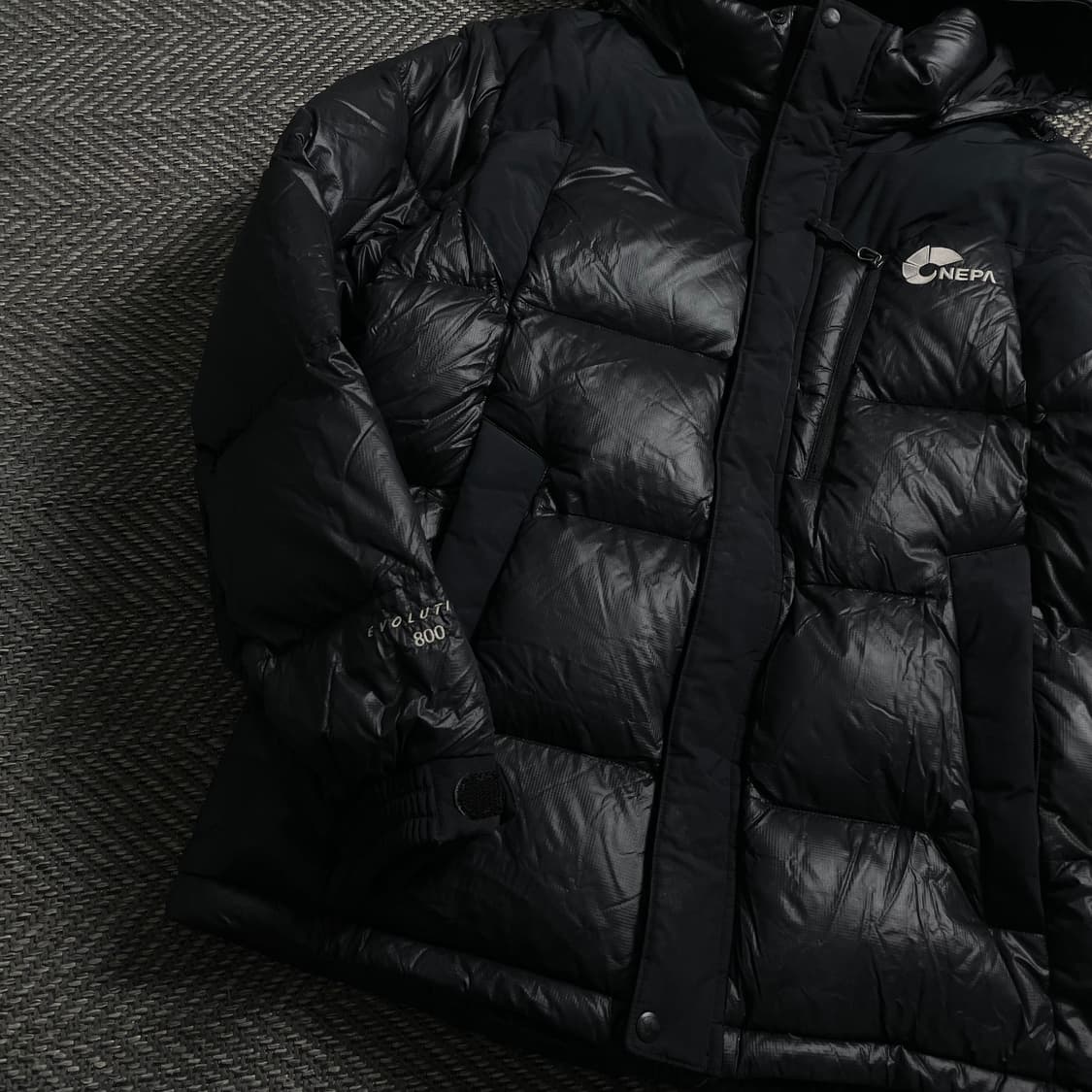 네파 구스다운 에볼루션 800 마운틴 패딩 블랙o 4744 상품이미지2