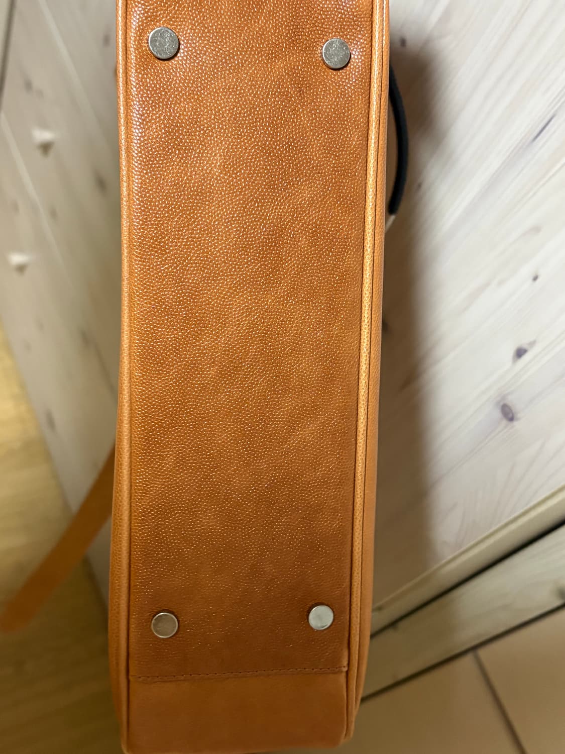 미닛뮤트 바톤백 라지사이즈 카멜색상  상품이미지8