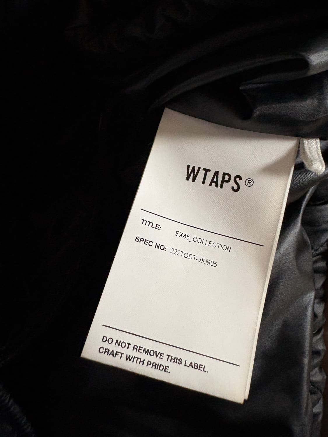 [4] 더블탭스 CHIEF 01 퀼티드 재킷 상품이미지6