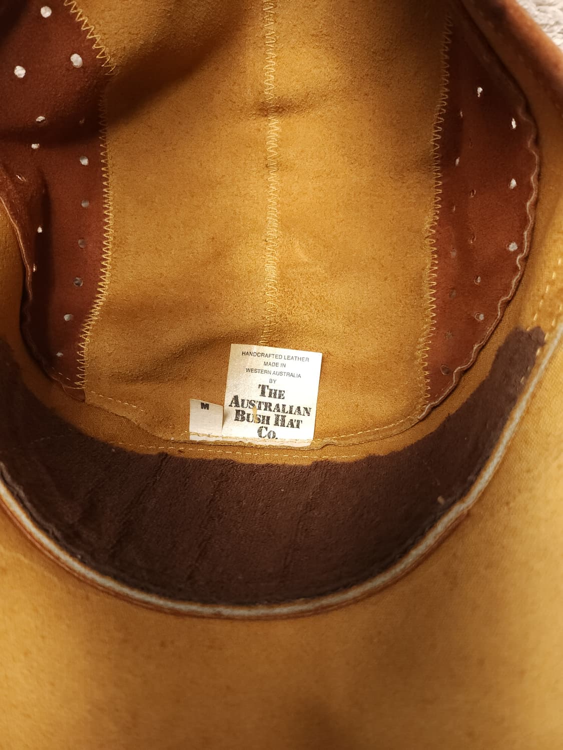 호주 빈티지 스웨이드 부시 햇 상품이미지9
