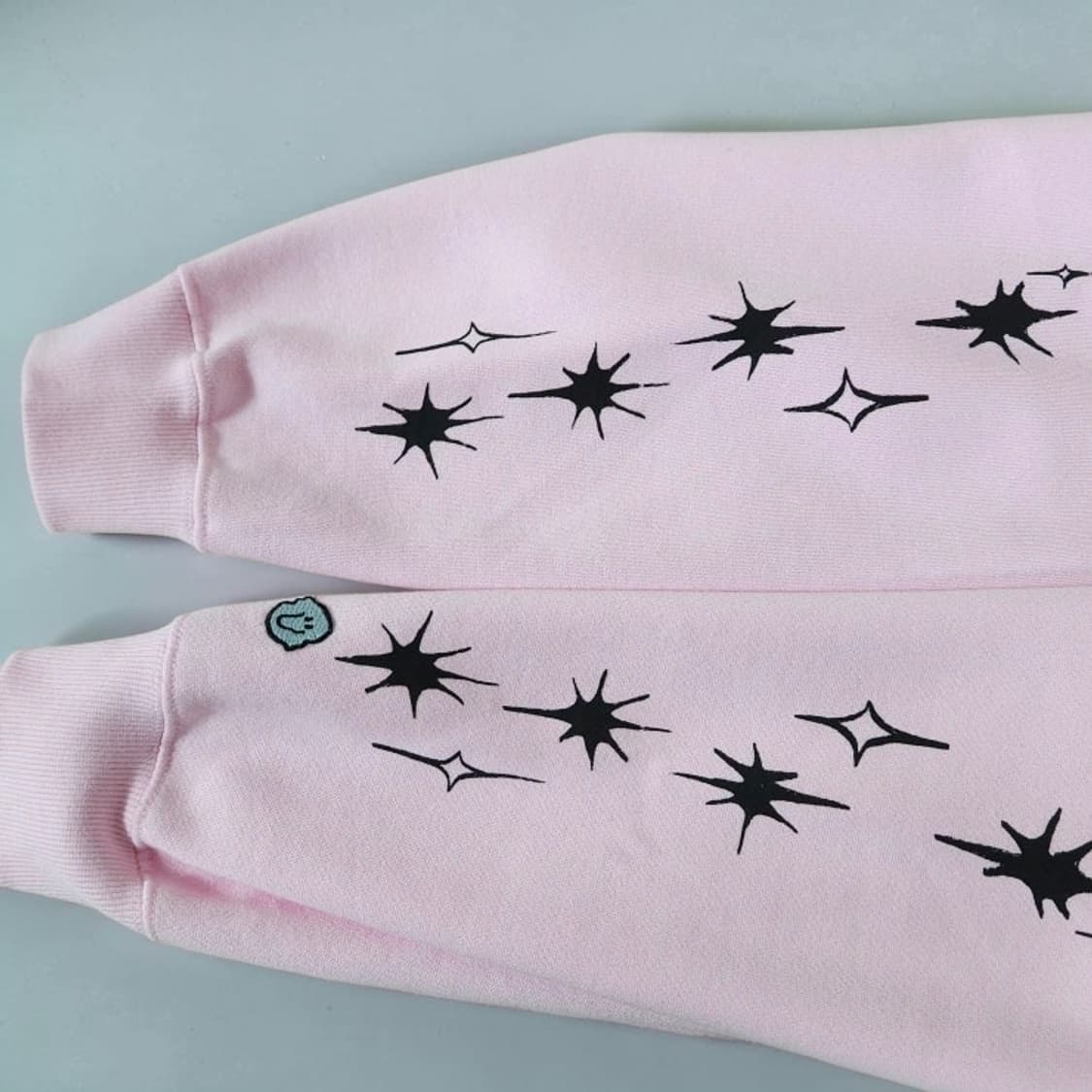 Niceghostclub 나이스고스트클럽 엔젤베어 후드티 핑크 오버핏 상품이미지8