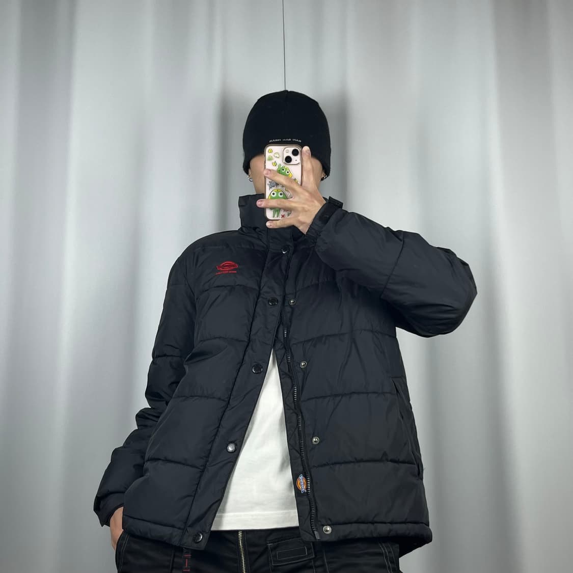 <디키즈 22 레드 로고 경량패딩> No.1362 상품이미지2