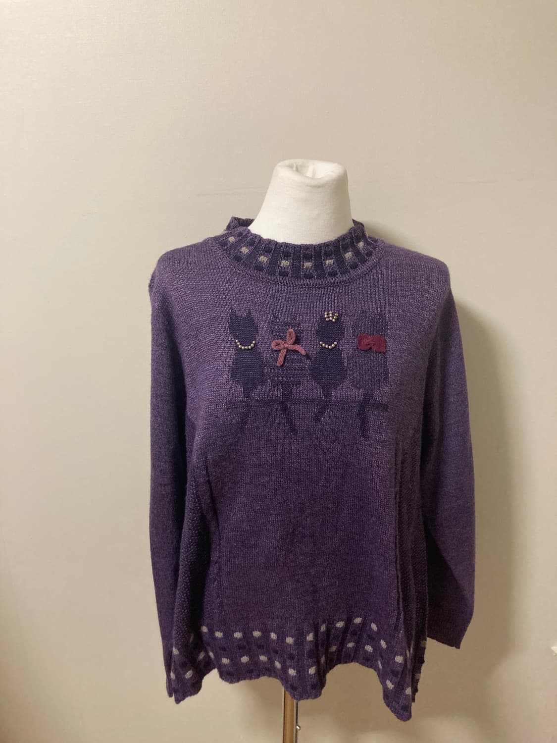 고얌미 포도 니트 상품이미지5