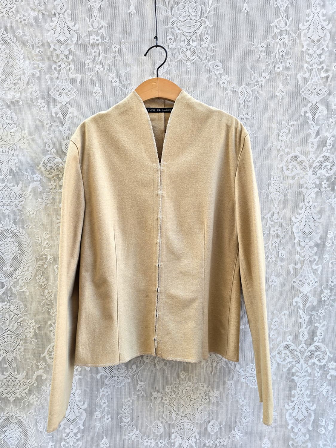 90s 랄프로렌 울 실크 혼방 자켓 상품이미지1