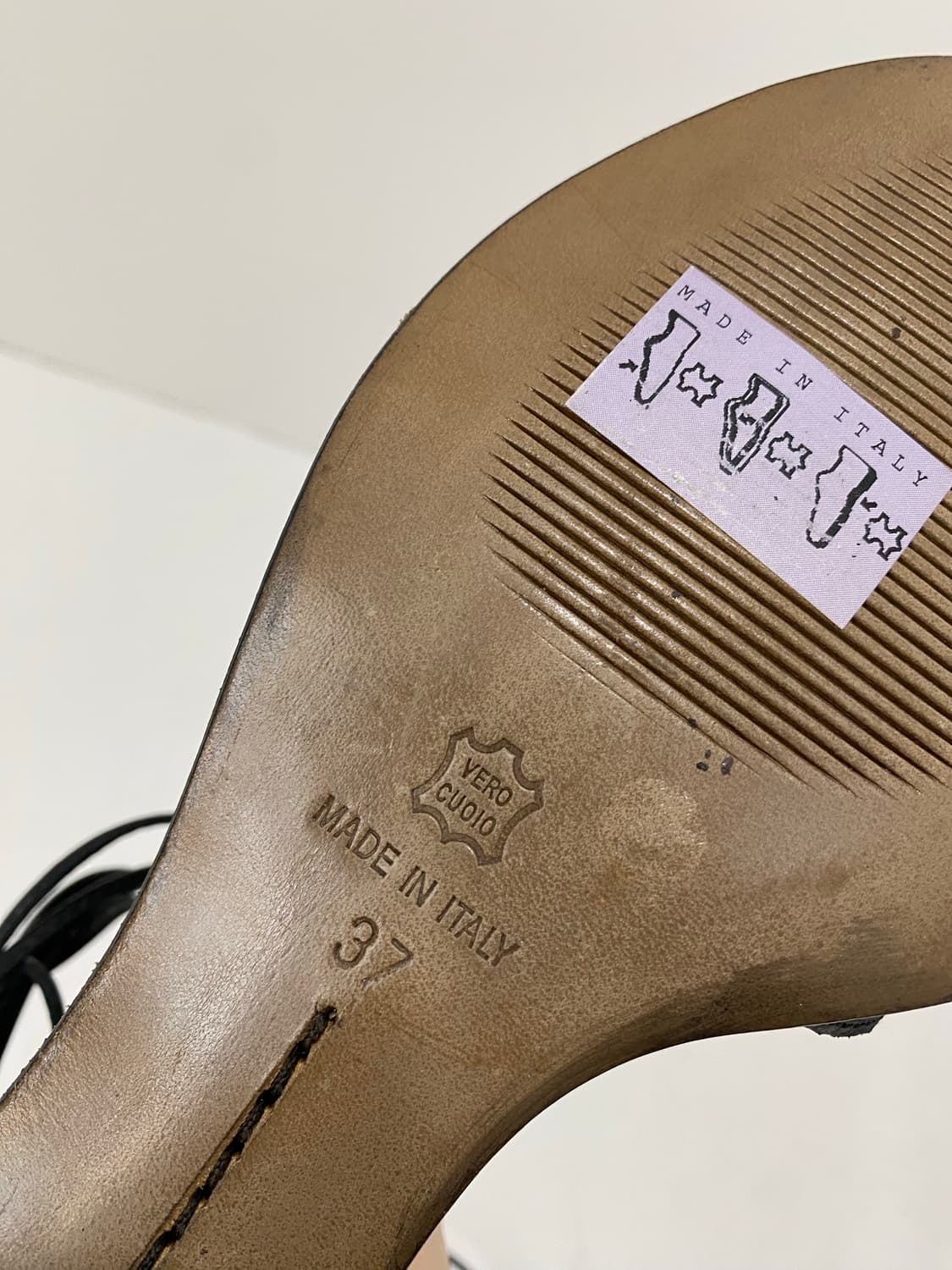 Vero cuoio 블랙 샌들 상품이미지5