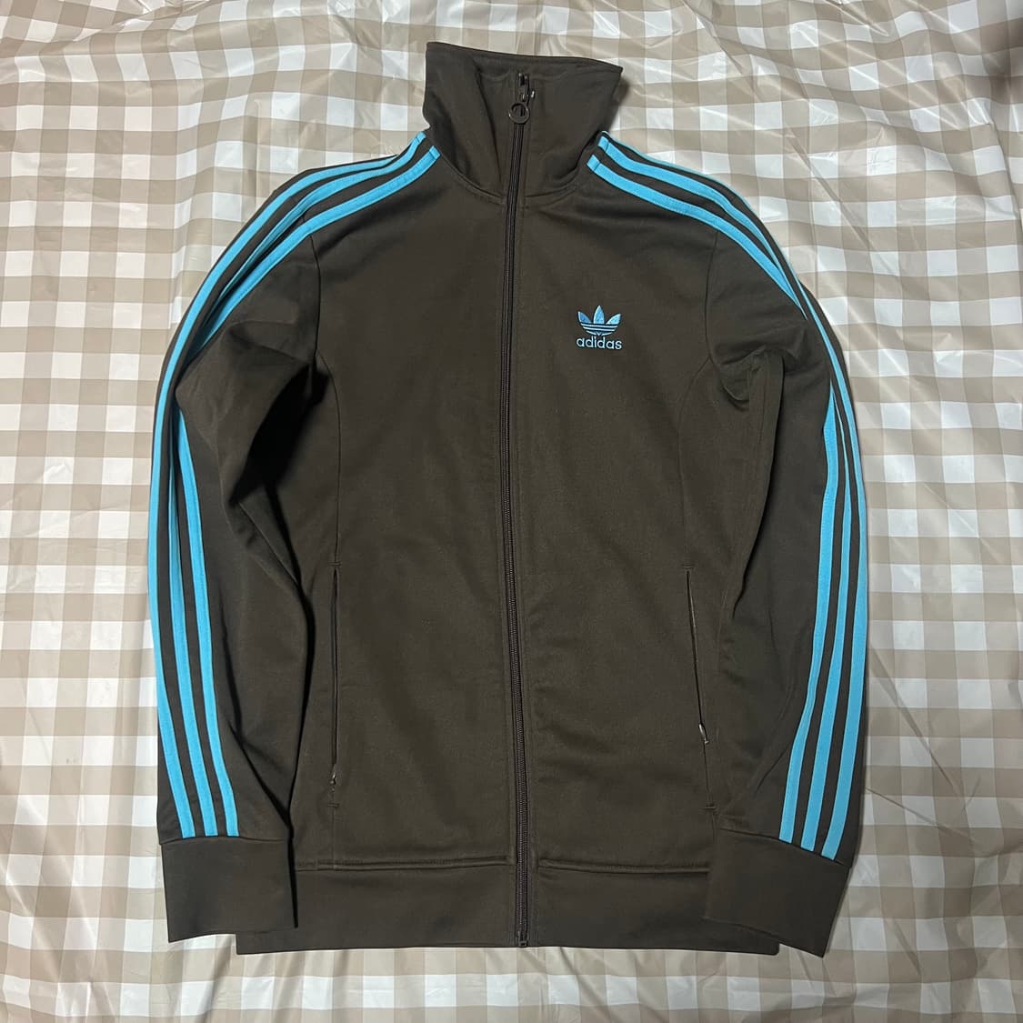 아디다스 유로파 져지 민트초코 95 집업 삼선 트레이닝복 Y2K 상품이미지1