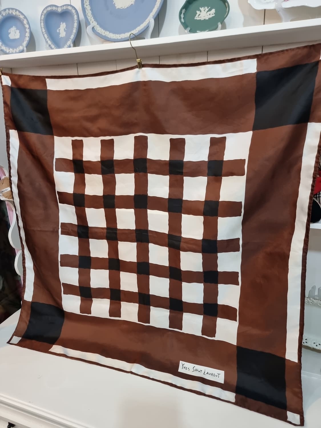 Yves Saint Laurent 입생로랑 빈티지 실크 스카프 상품이미지3