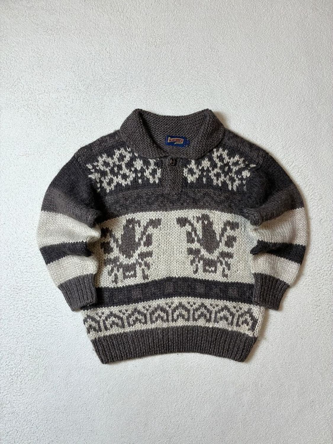 맥호프 Machope 울 노르딕 코위찬 니트 PN7962 상품이미지1