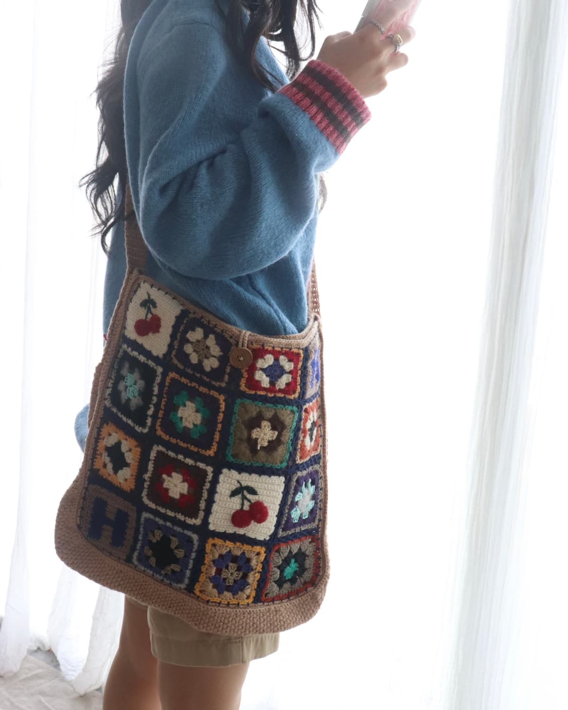 [Hysteric Glamour] Crochet Knit Bag 상품이미지1
