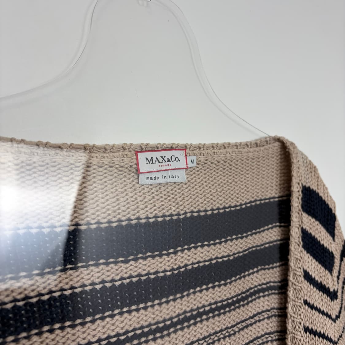 막스앤코 패턴 니트 가디간 상품이미지2