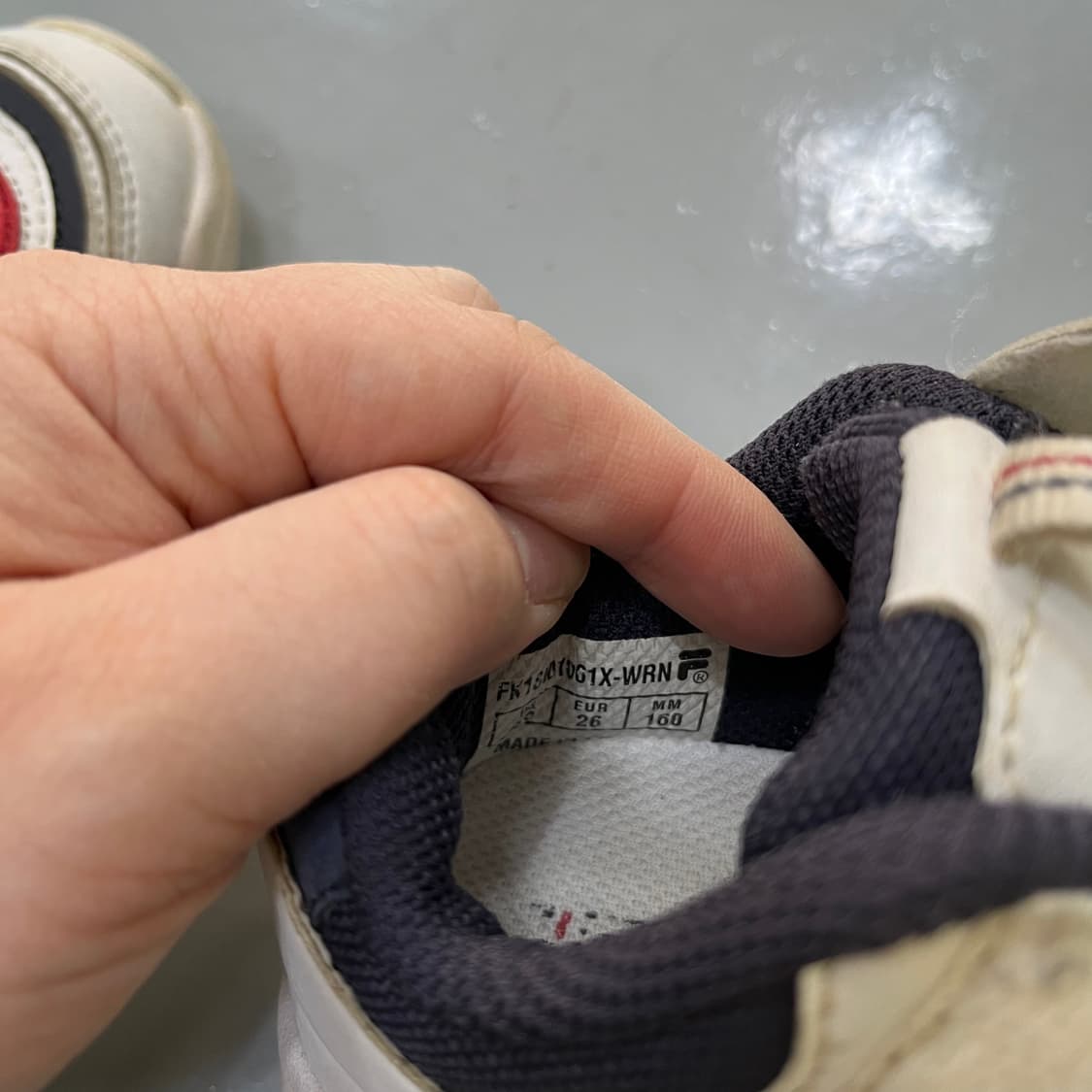 160 휠라 키즈 휠라레이 운동화 0409M 상품이미지7