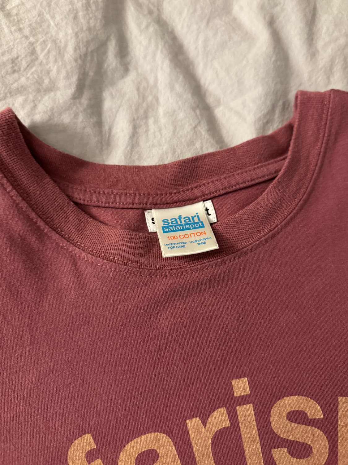 사파리스팟 RECRUIT 티셔츠 상품이미지4