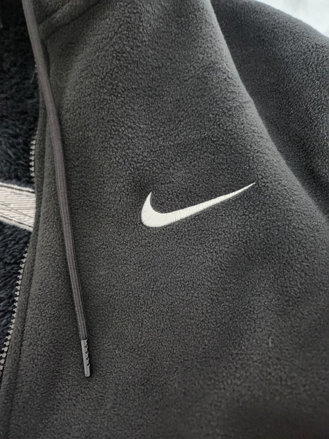 나이키 후리스 후드 집업 XXL 상품이미지3