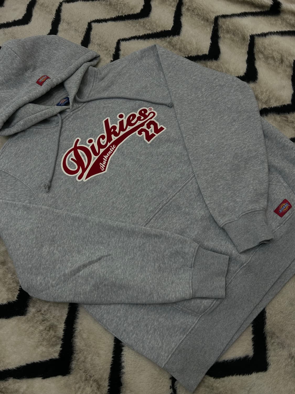 [XL]디키즈 후드/그레이/기모 상품이미지2