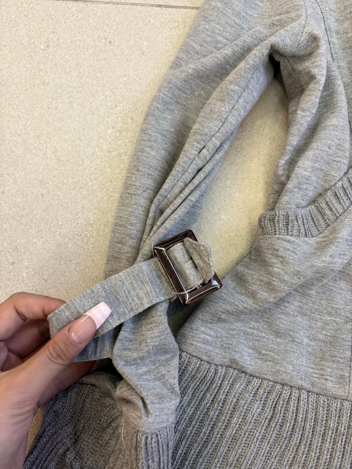 y2k 투웨이 디테일 집업 상품이미지4