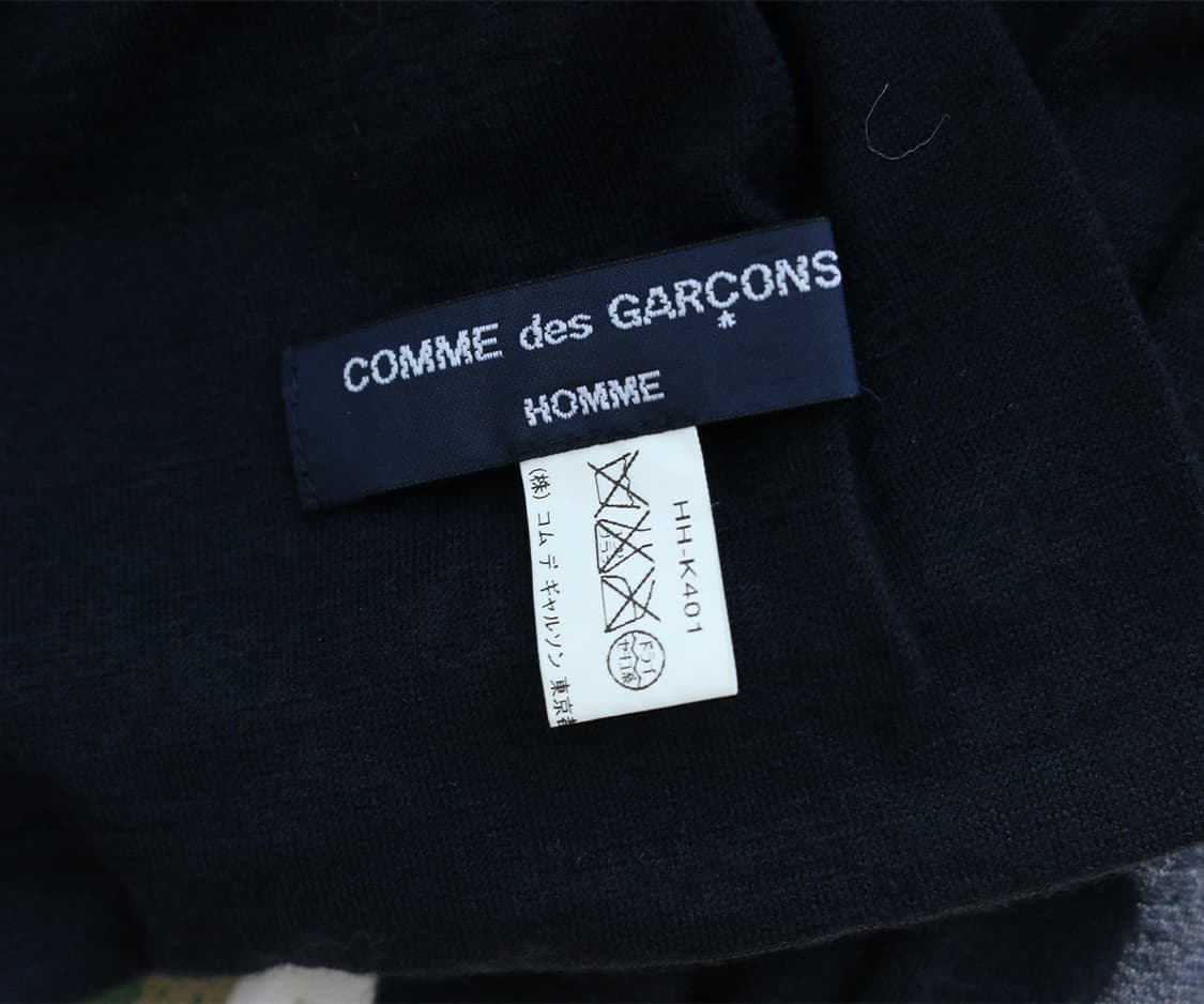 꼼데가르송 옴므 울 니트 머플러  상품이미지6